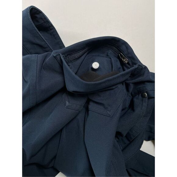 Lululemon ABC Pant Slim Size 31 Warpstreme Iron Blue EUC M5AD9S Wicking Stretch - Picture 8 of 10